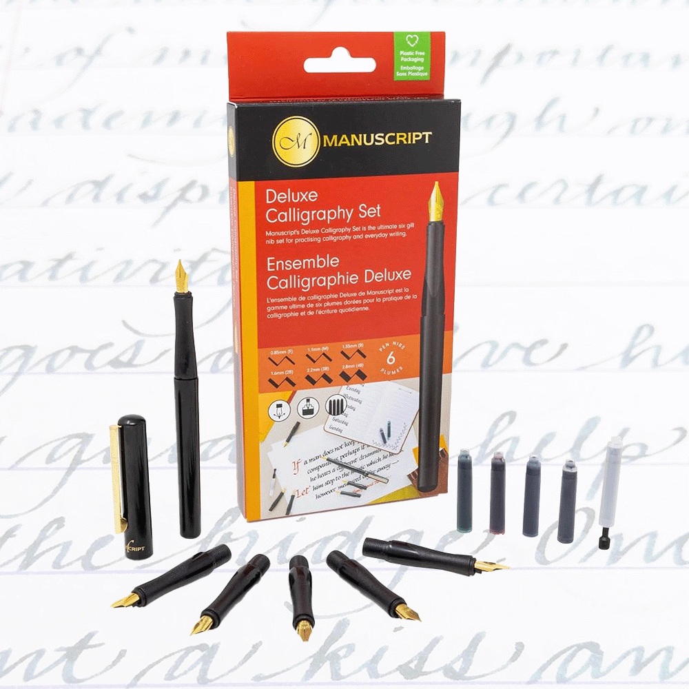 Manuscript Italic Calligraphy Fountain Pens Art Lounge