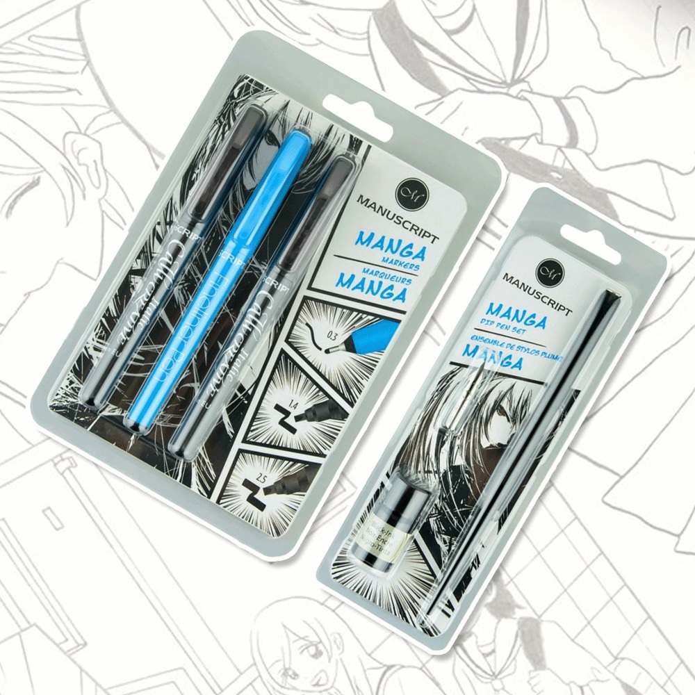 Manuscript Manga Marker Sets Art Lounge