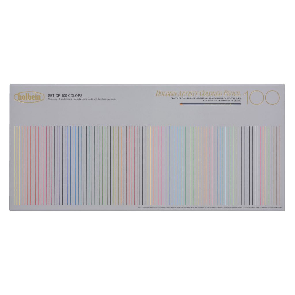 Holbein Artists' Coloured Pencil - Set of 100 | Art Lounge