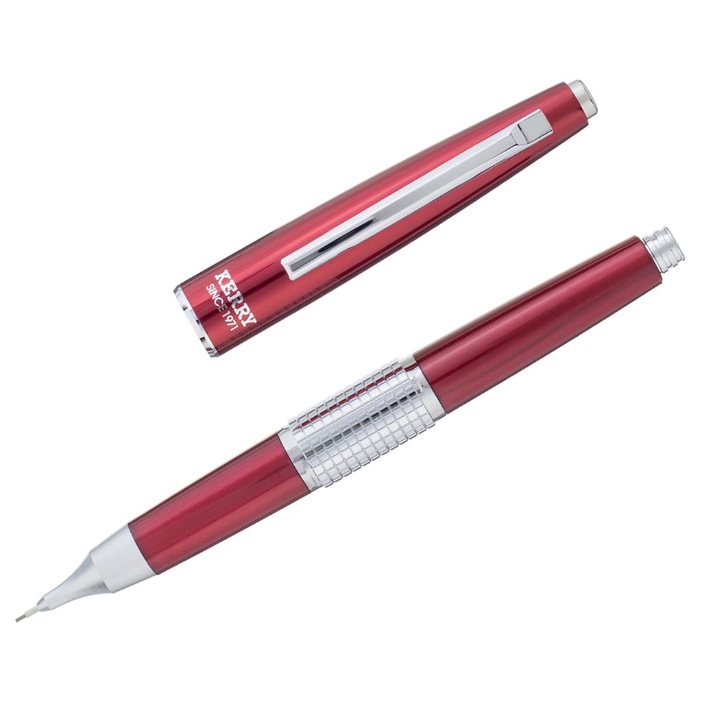 Pentel Sharp Kerry Mechanical Pencil - 0.5 mm - Red Body