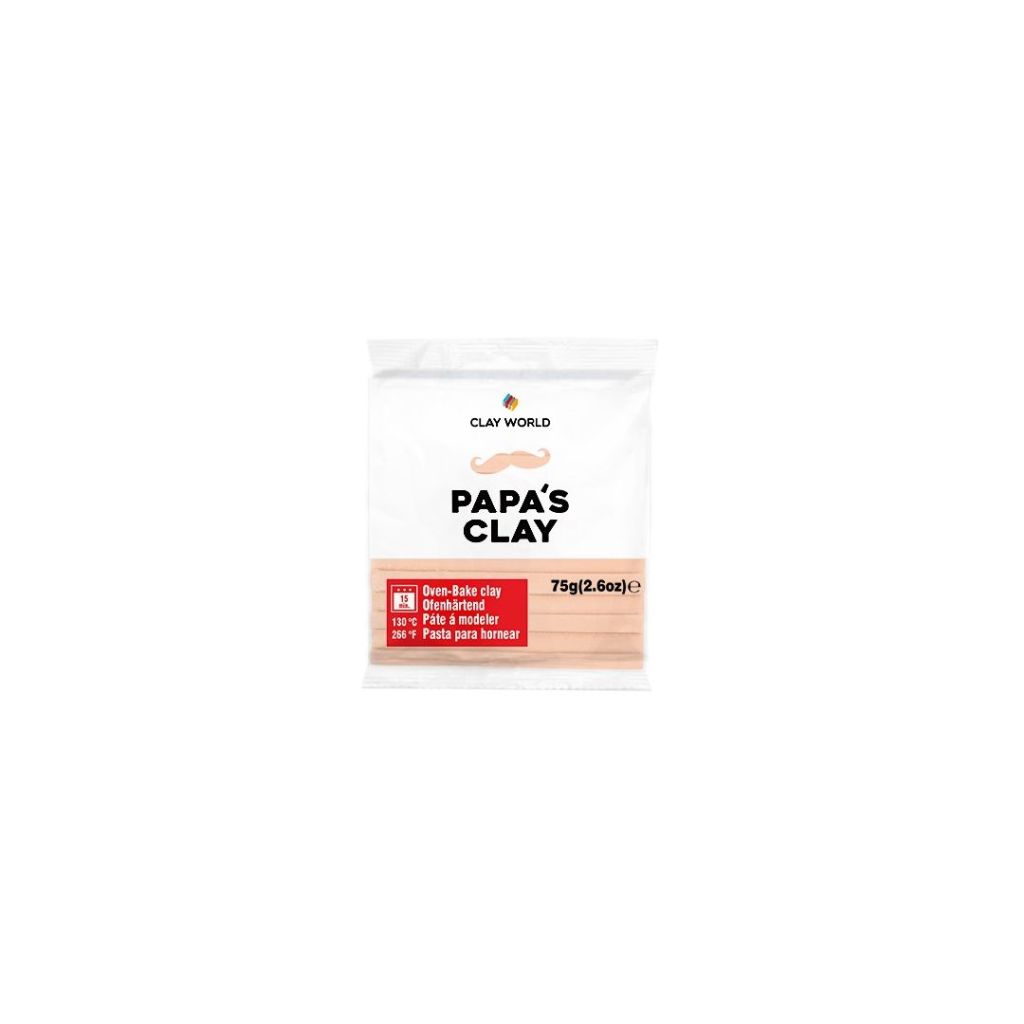 Papa's Clay - Polymer Clay 75 Grams - Skin (07)