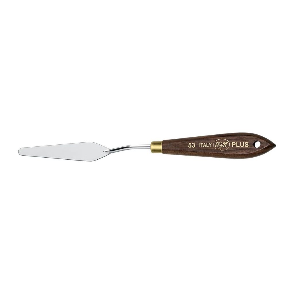 RGM - Plus Line - Painting Palette Knife - Wooden Handle - Design 53