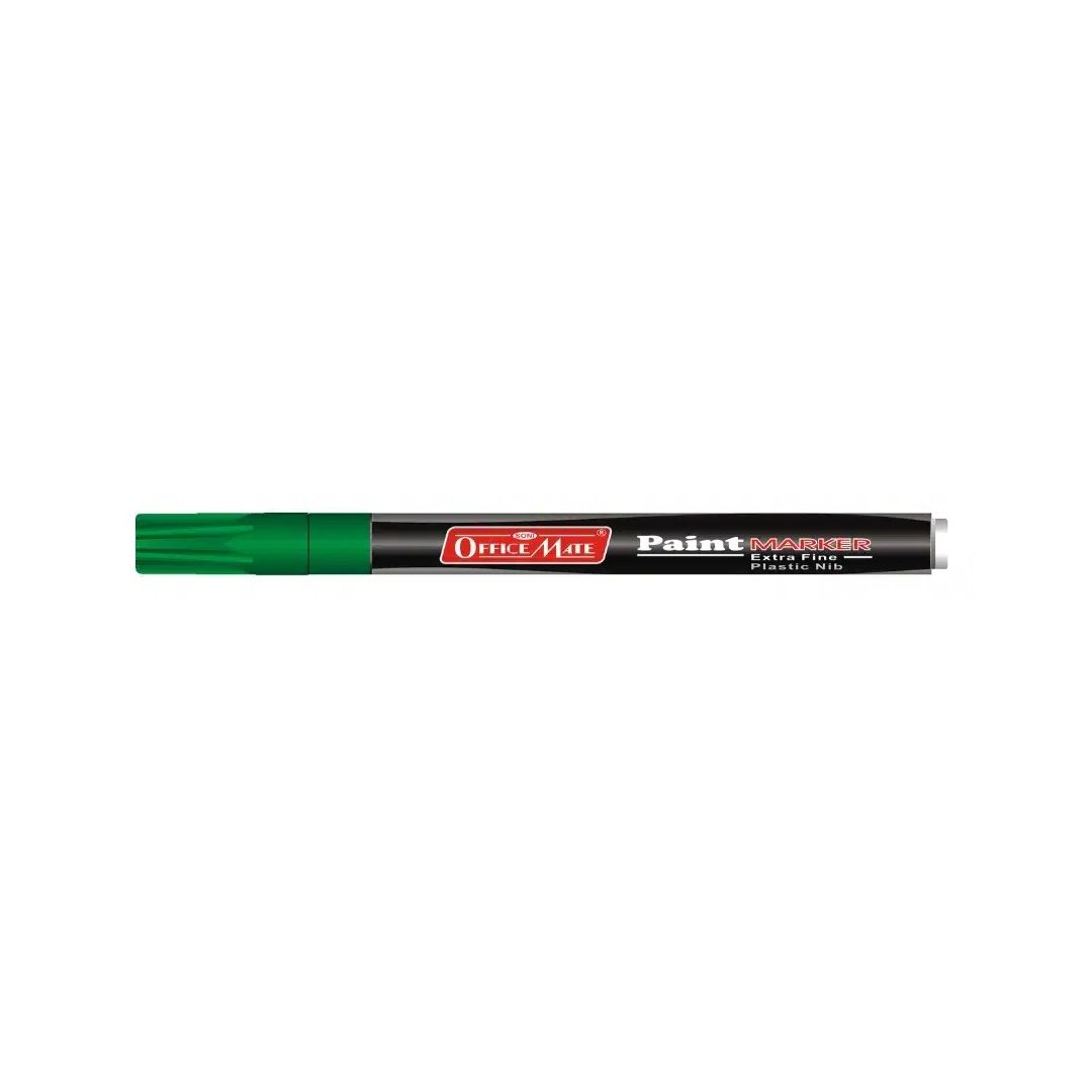 Soni Officemate Paint Marker - Fine Tip (3.05 MM) - Green