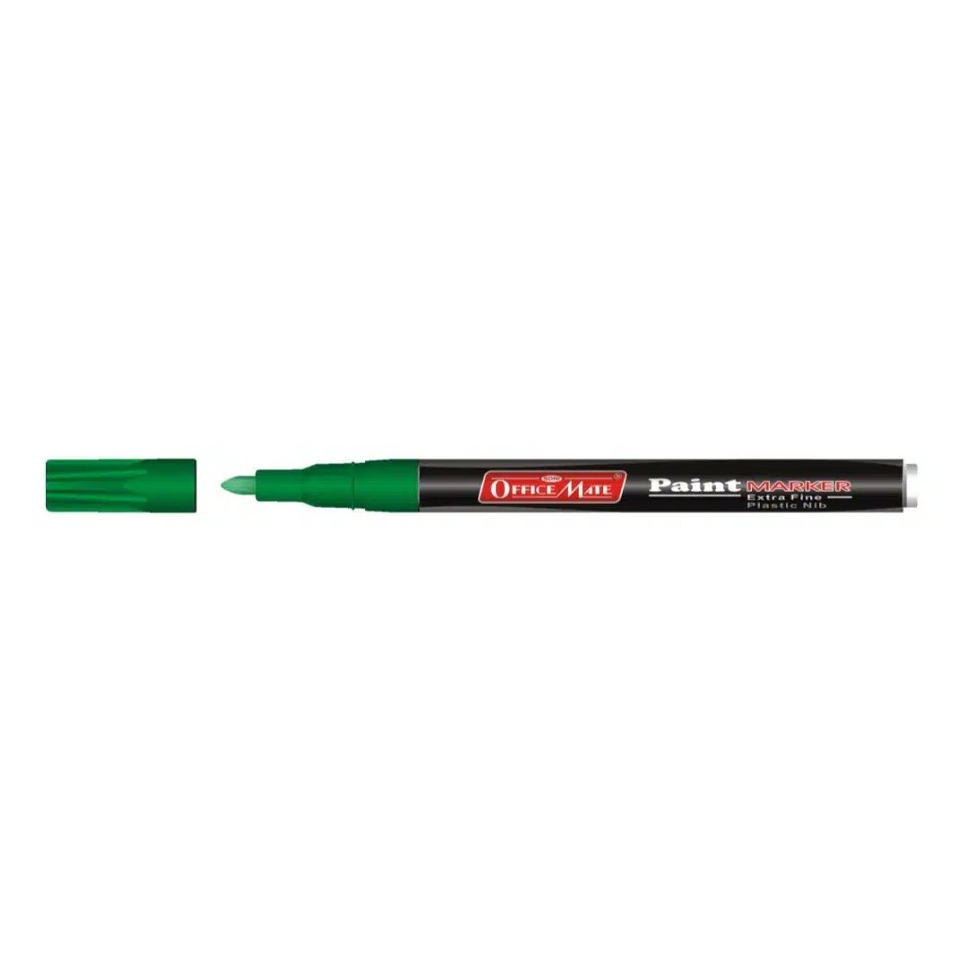 Soni Officemate Paint Marker - Fine Tip (3.05 MM) - Green