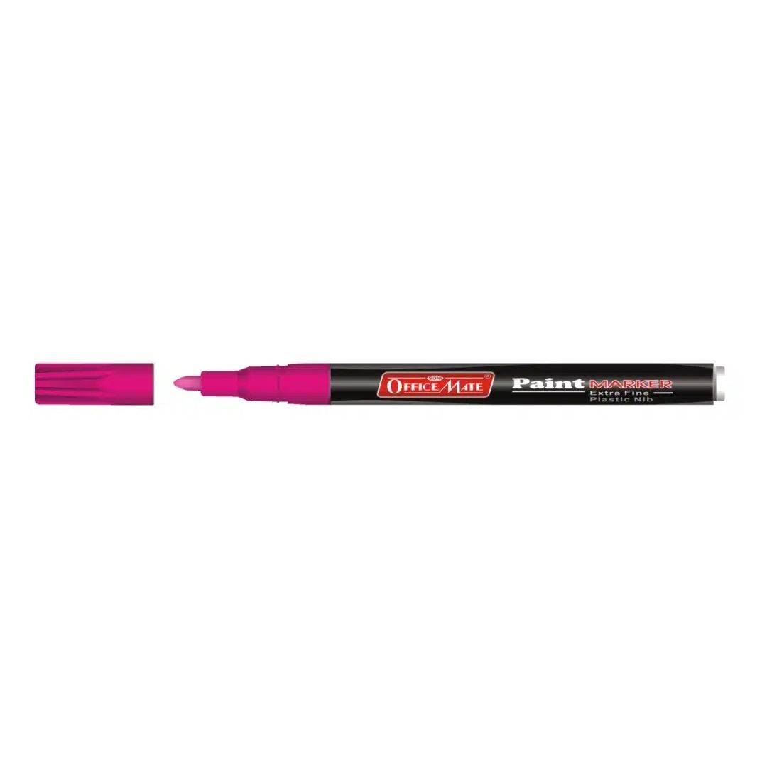 Soni Officemate Paint Marker - Fine Tip (3.05 MM) - Pink