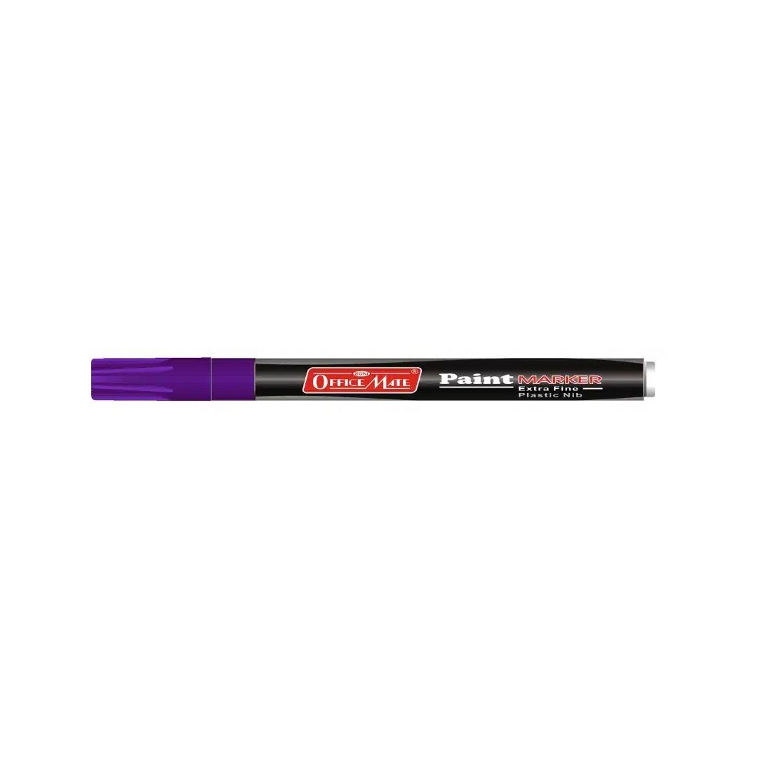 Soni Officemate Paint Marker - Fine Tip (3.05 MM) - Purple