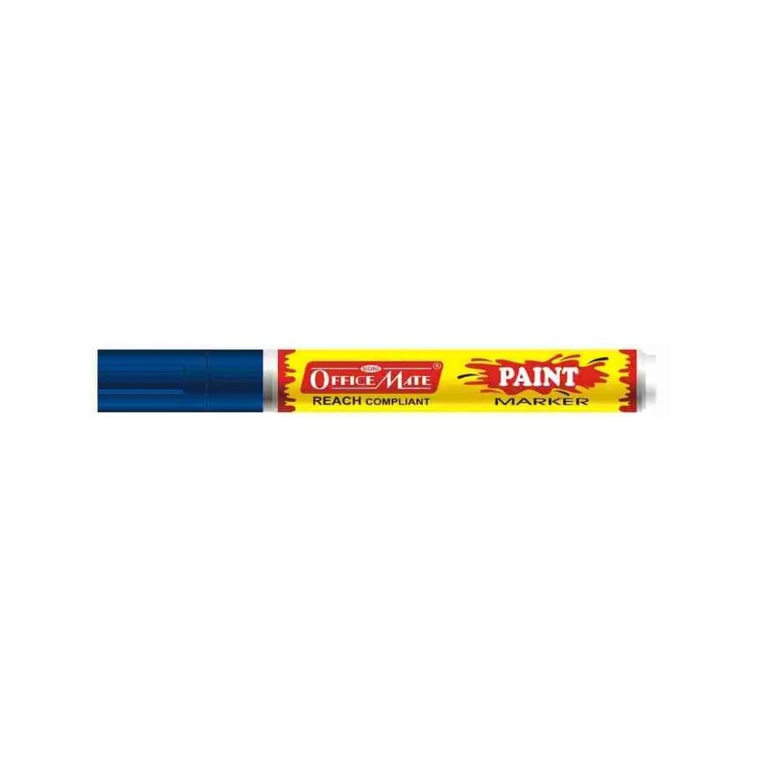 Soni Officemate Paint Marker - Bullet Tip (4.5 MM) - Blue