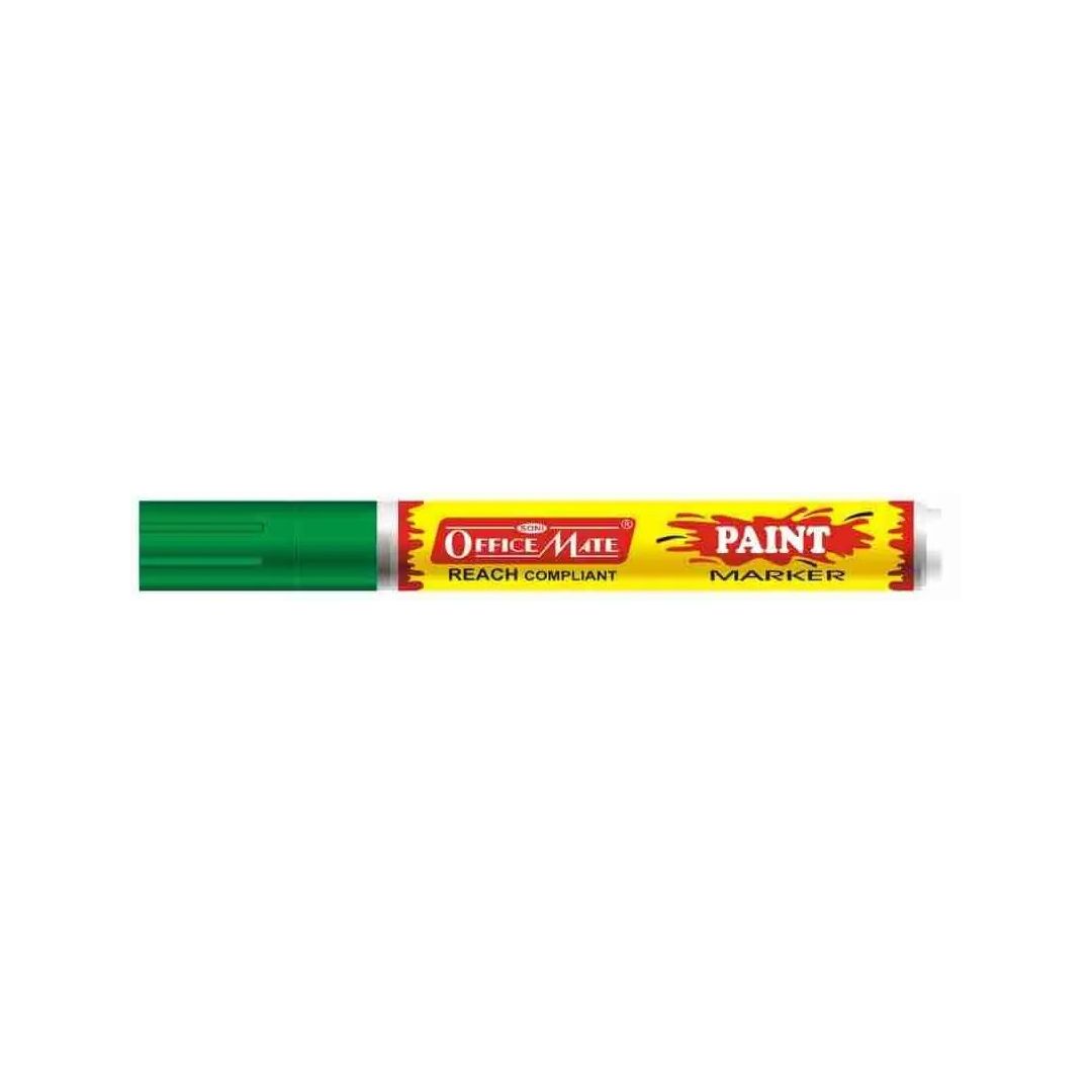 Soni Officemate Paint Marker - Bullet Tip (4.5 MM) - Green