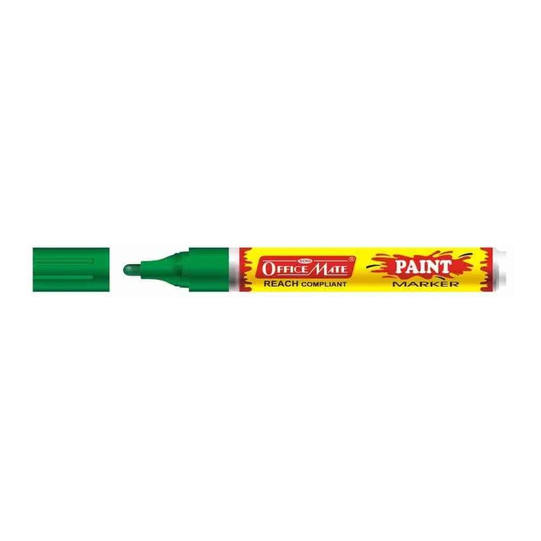 Soni Officemate Paint Marker - Bullet Tip (4.5 MM) - Green