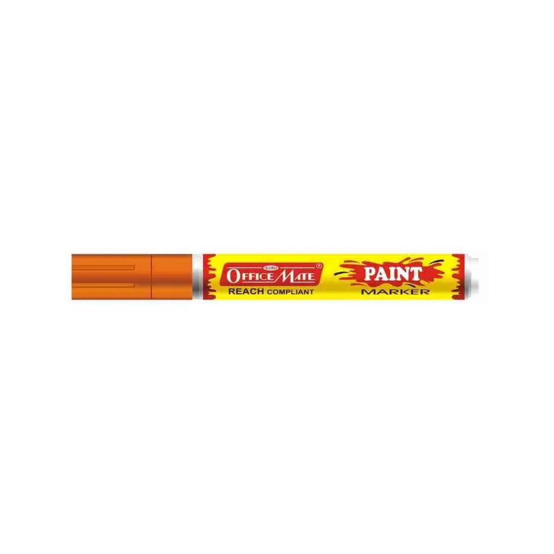 Soni Officemate Paint Marker - Bullet Tip (4.5 MM) - Orange