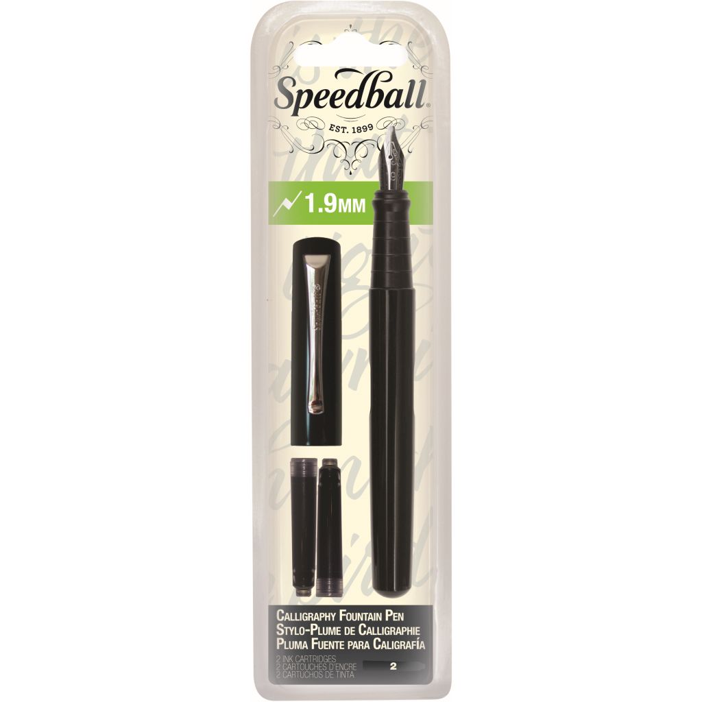 Speedball Calligraphy Fountain Pen - Broad 1.9 MM