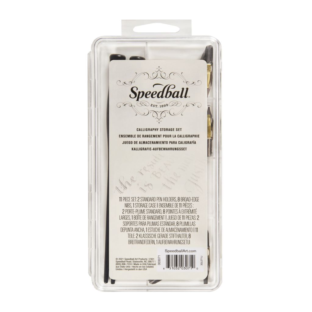 Speedball - Calligraphy Pen Storage Set