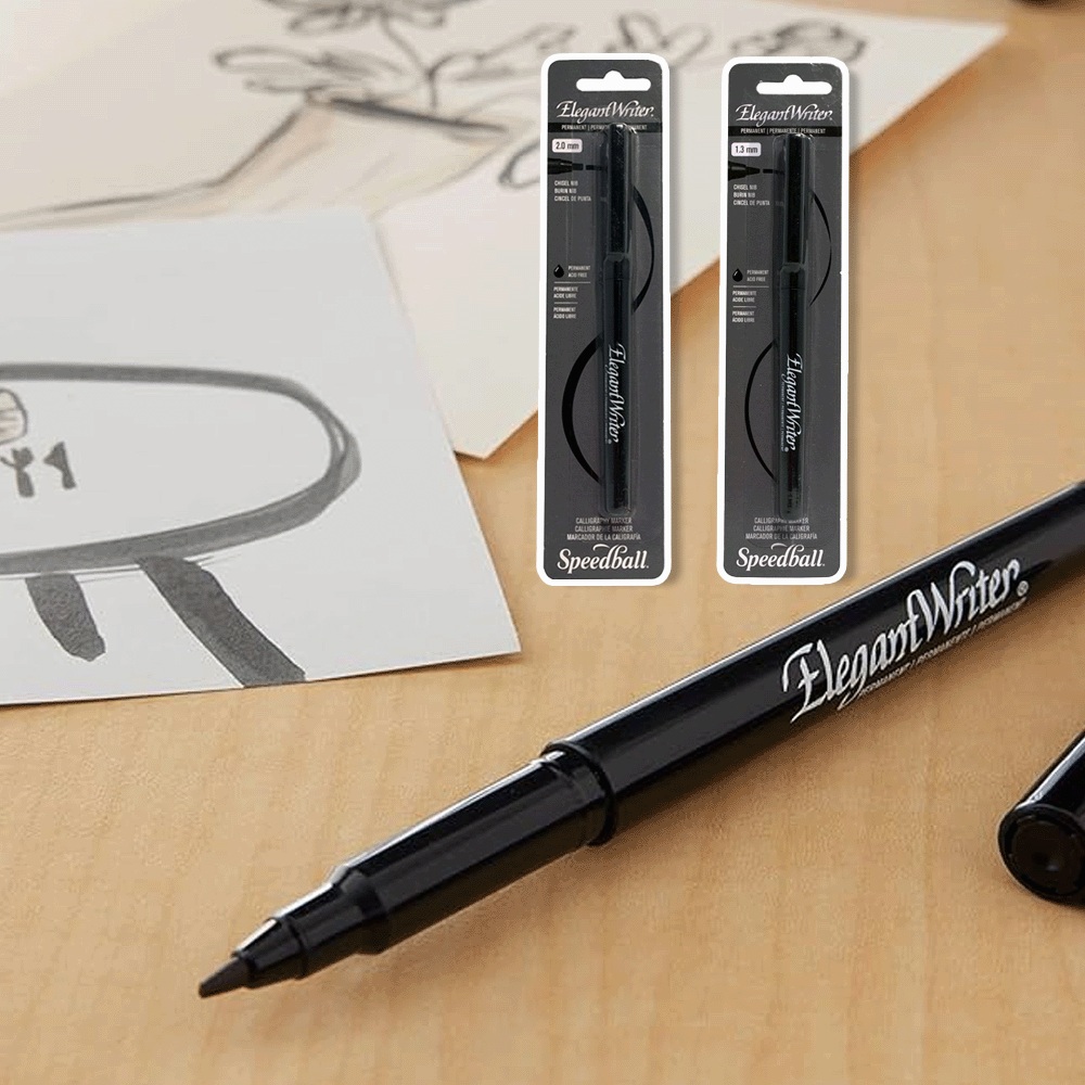 Speedball Elegant Writer Permanent Calligraphy Marker