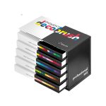 Karin Pigment DecoBrush Acrylic Marker - Professional Set - 60 Colours