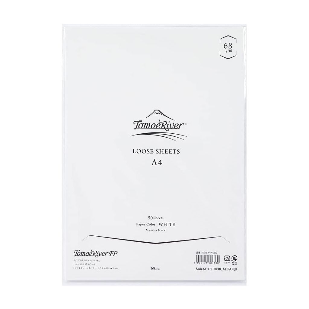 Tomoe River Fountain Pen Paper - Polypack - Blank Sheets - A4 (297 mm x 210 mm or 11.7