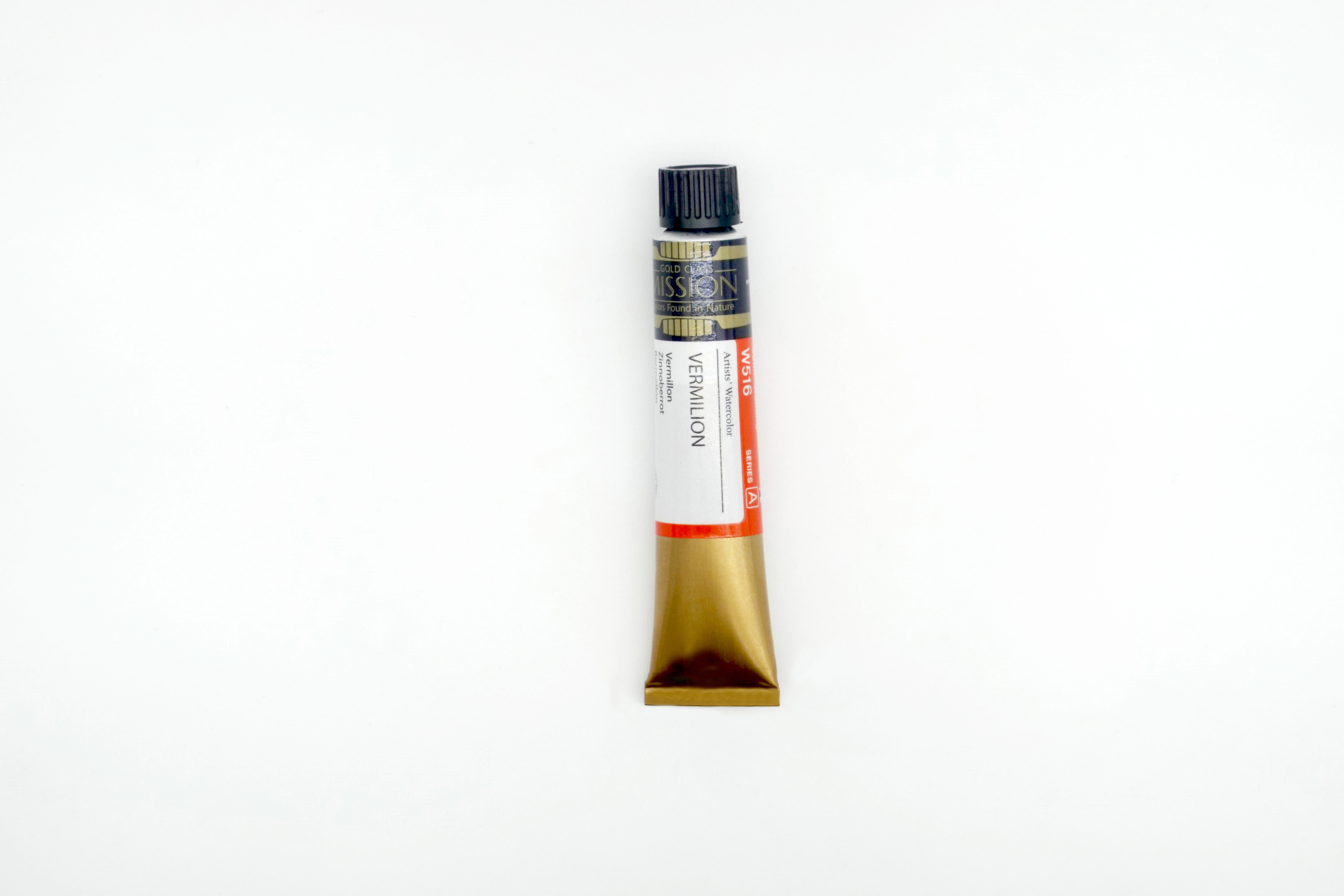 Mijello Mission Gold Class Professional Grade Extra-Fine Watercolour  - Vermilion (516) - 7 ML