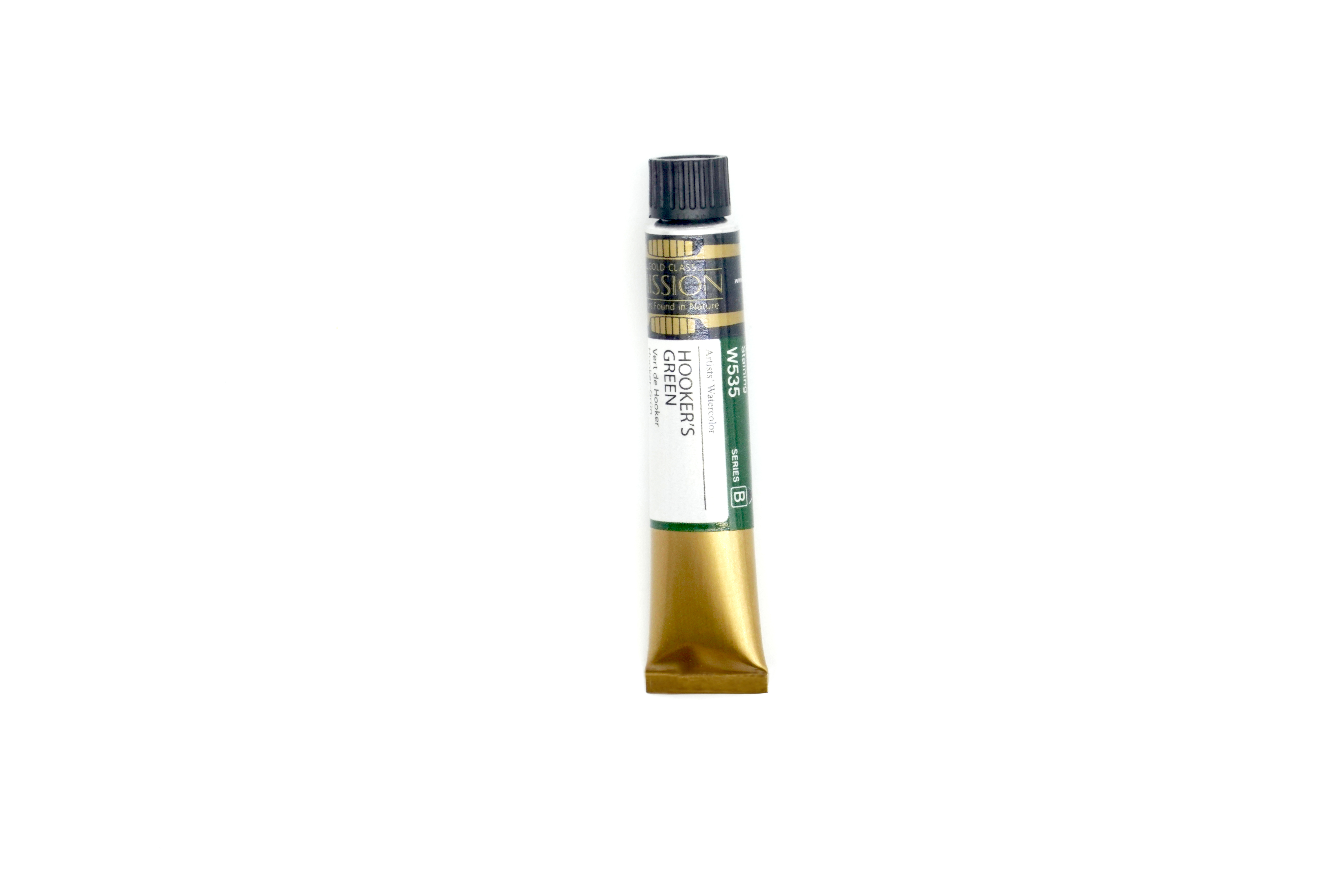 Mijello Mission Gold Class Professional Grade Extra-Fine Watercolour  - Hooker'S Green (535) - 7 ML