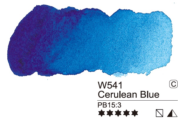 Mijello Mission Gold Class Professional Grade Extra-Fine Watercolour  - Cerulean Blue (541) - 7 ML