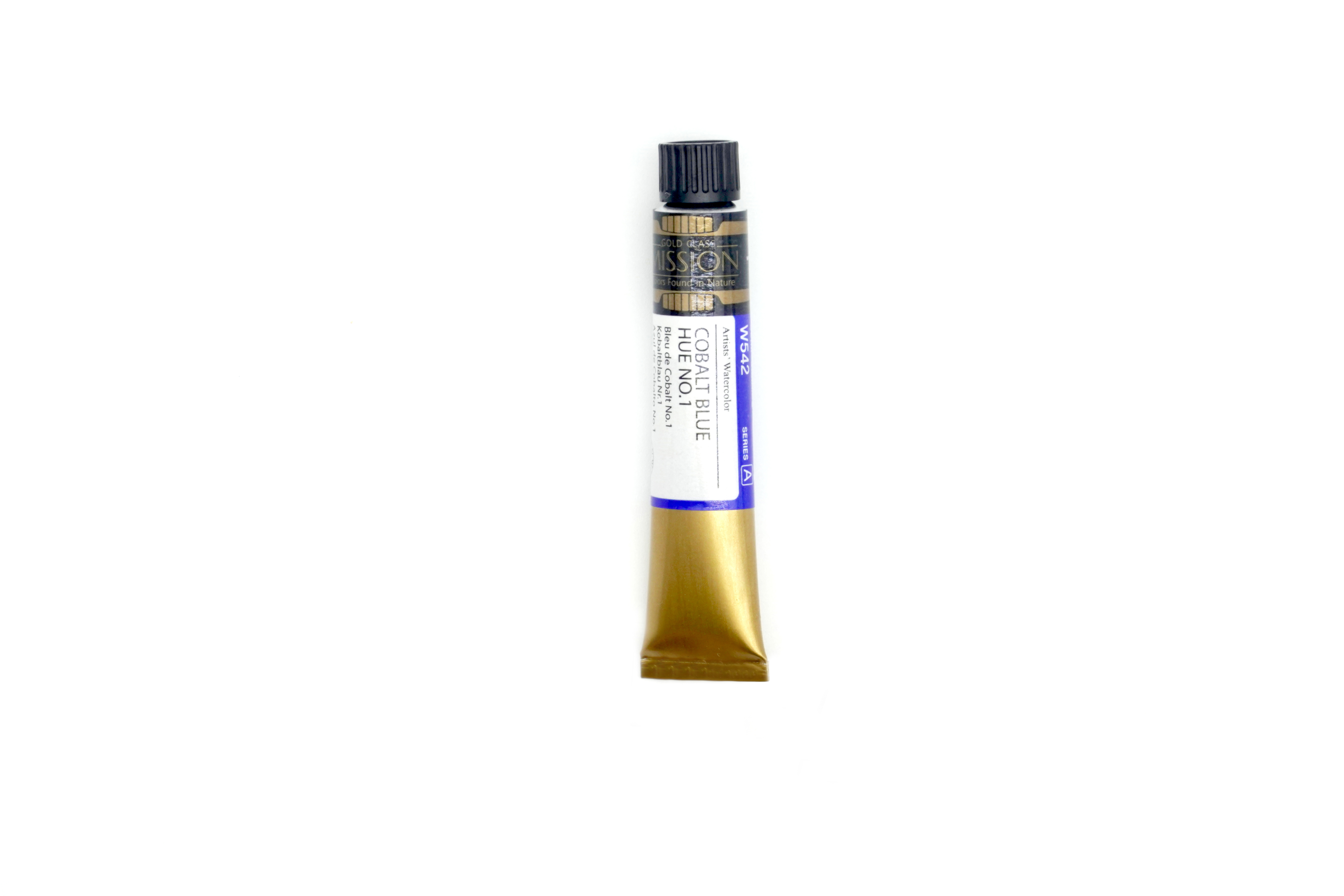 Mijello Mission Gold Class Professional Grade Extra-Fine Watercolour  - Cobalt Blue No. 1 (542) - 7 ML