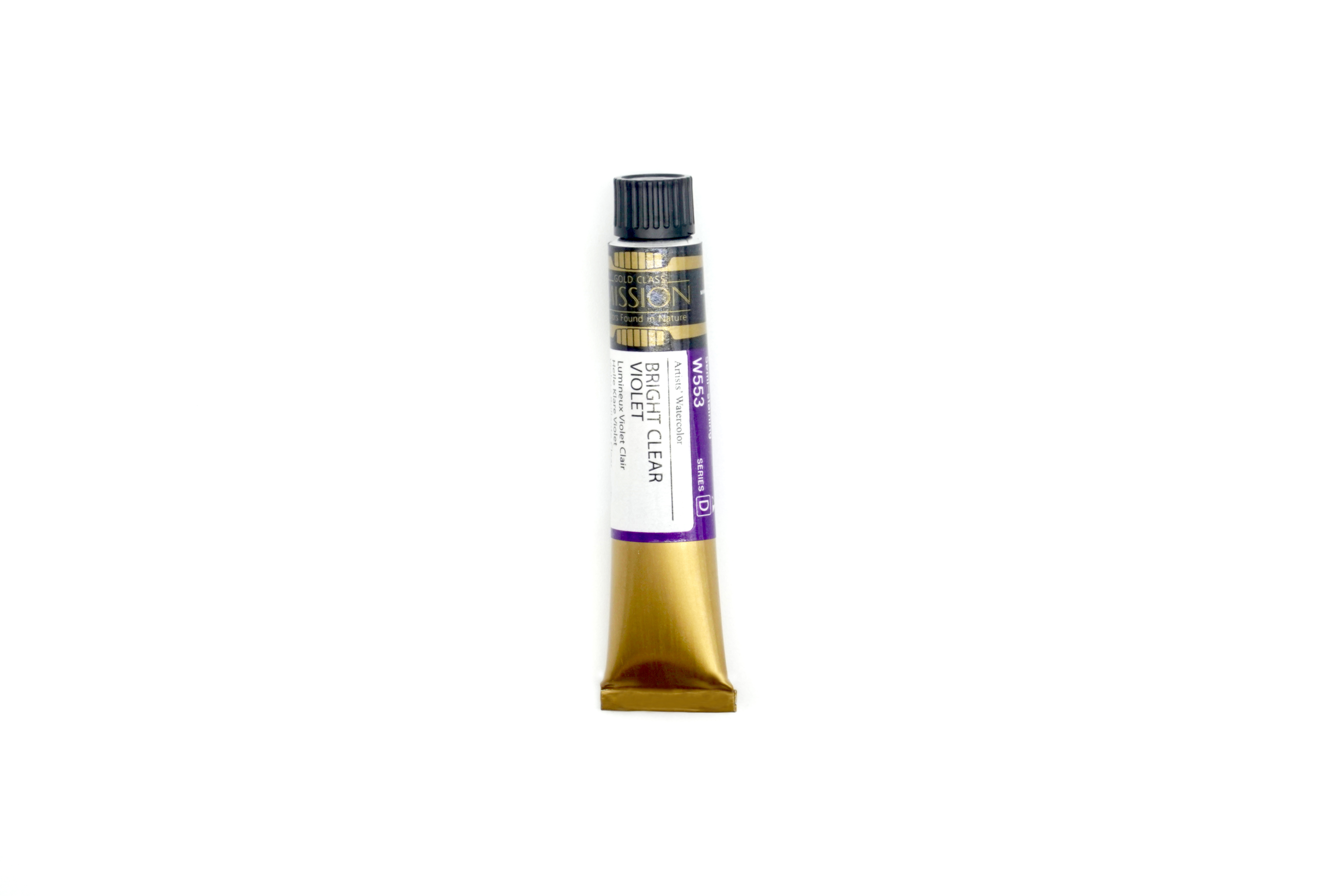 Mijello Mission Gold Class Professional Grade Extra-Fine Watercolour  - Bright Clear Violet (553) - 7 ML