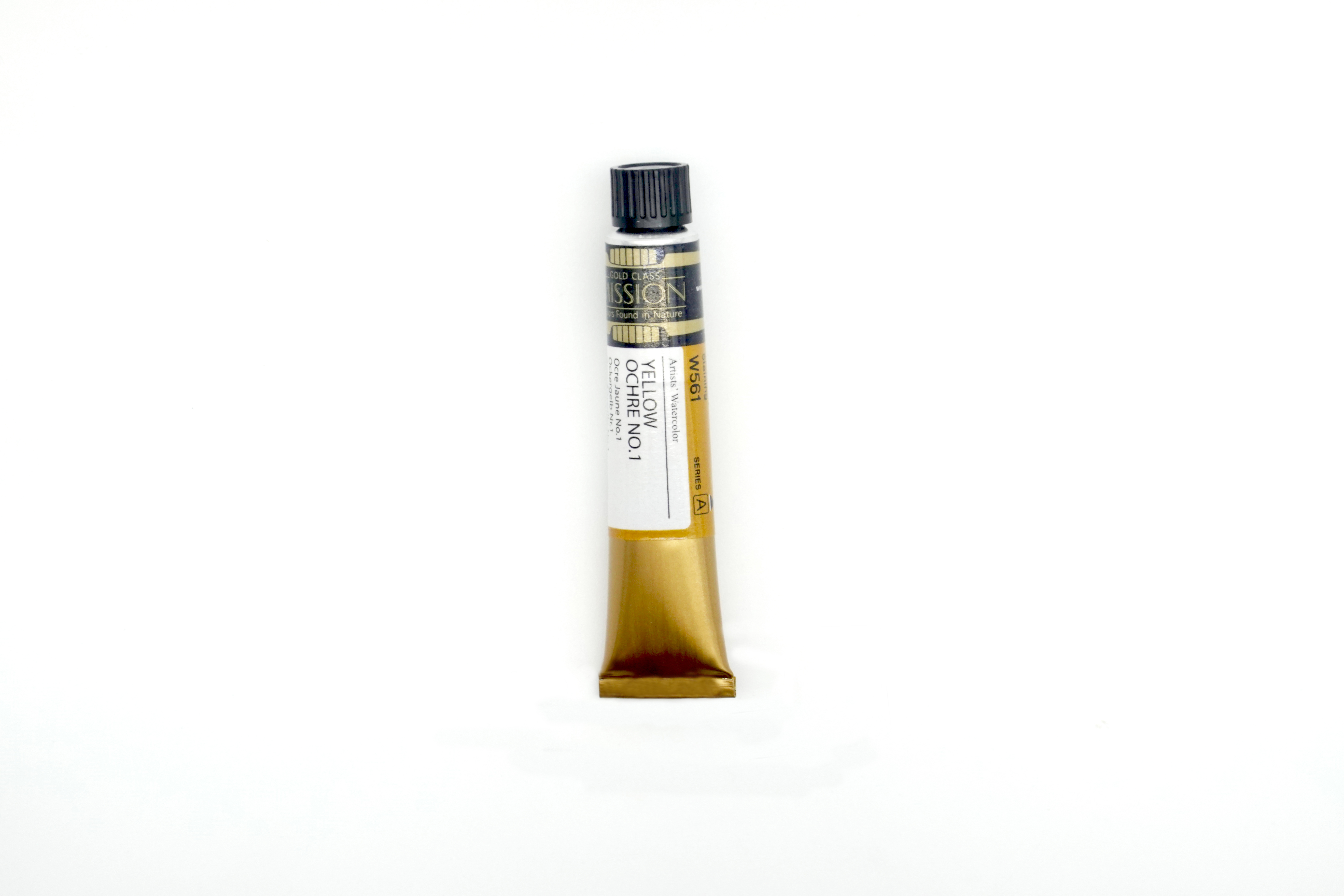 Mijello Mission Gold Class Professional Grade Extra-Fine Watercolour  - Yellow Ochre No. 1 (561) - 7 ML