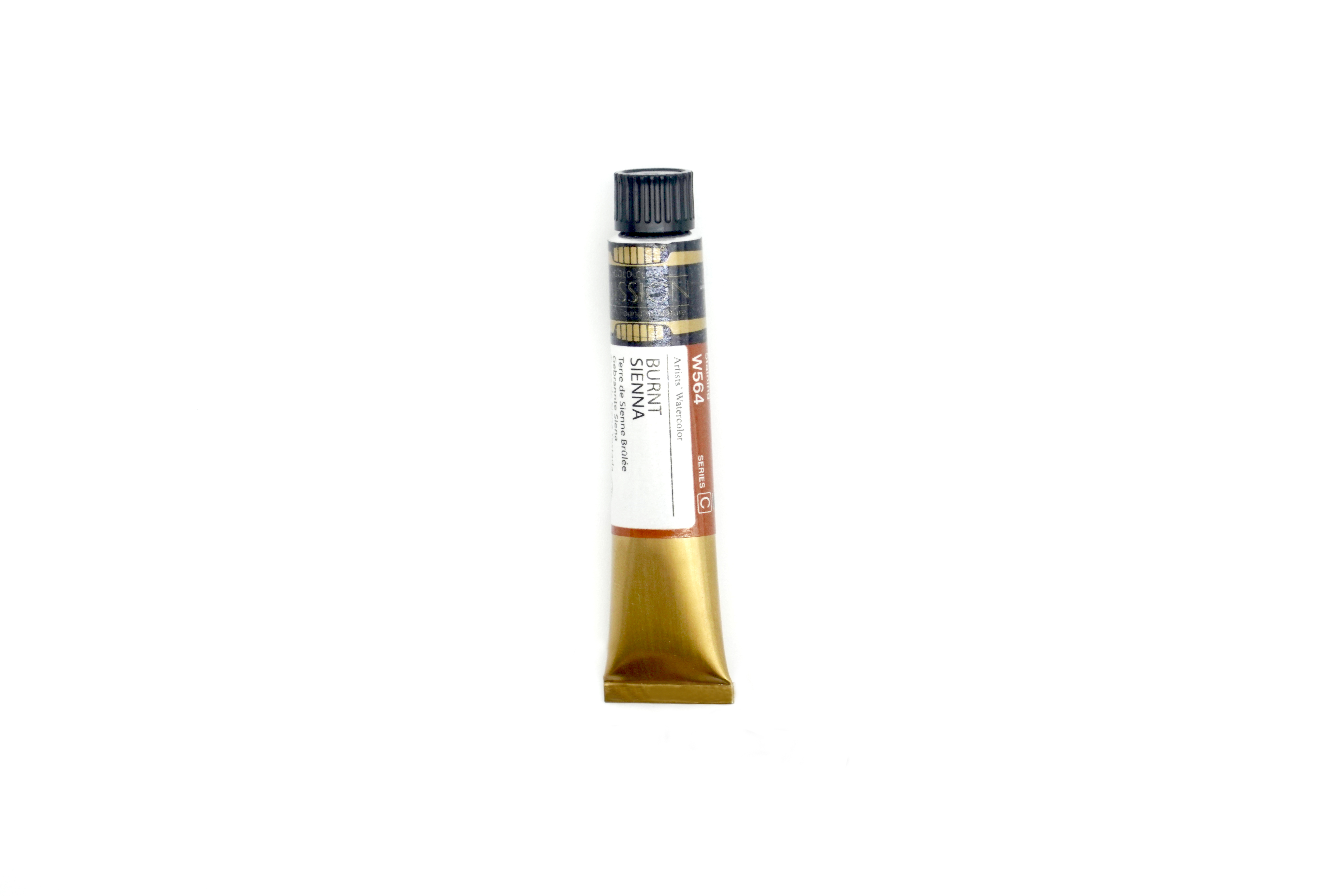 Mijello Mission Gold Class Professional Grade Extra-Fine Watercolour  - Burnt Sienna (564) - 7 ML