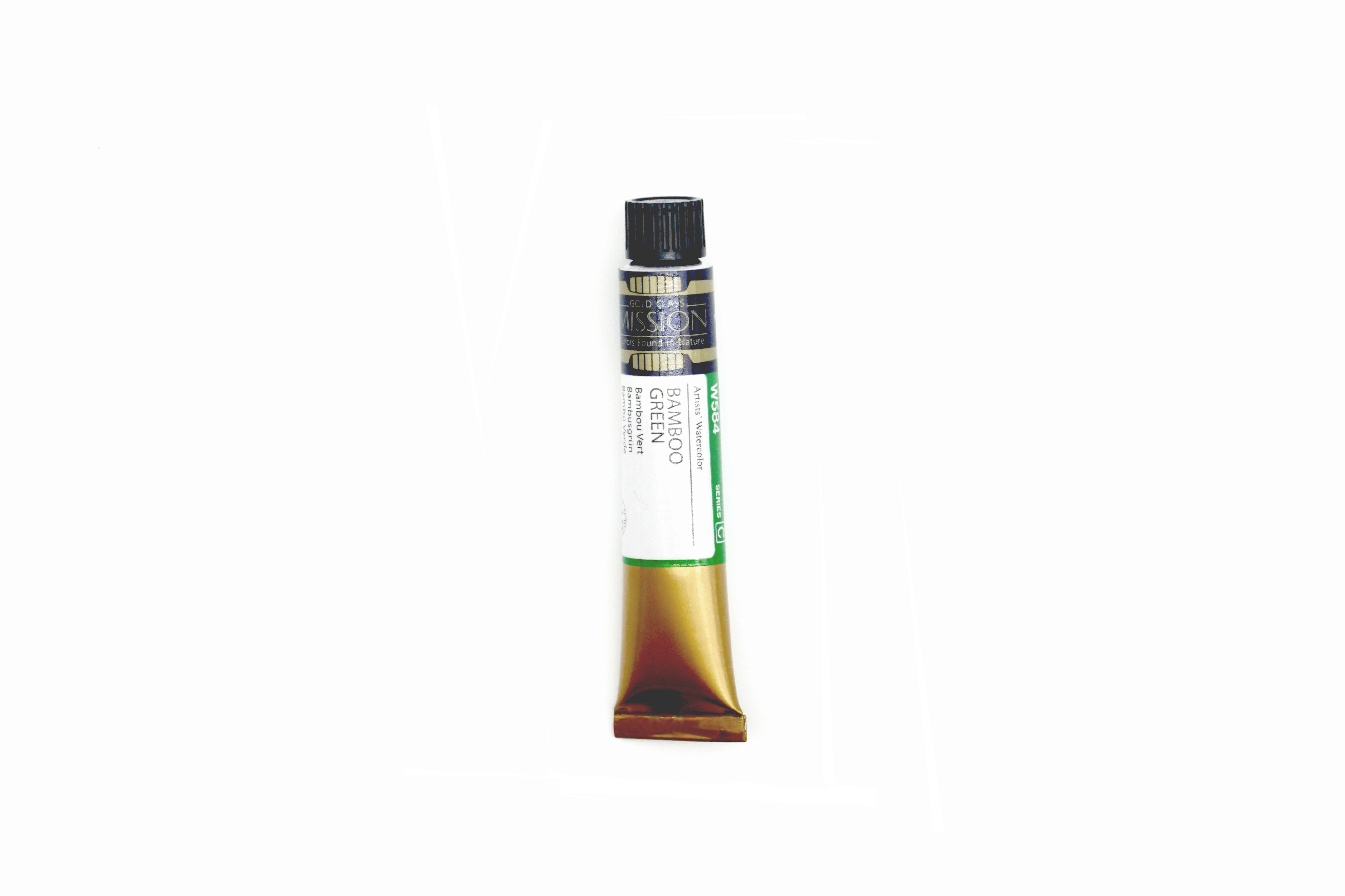 Mijello Mission Gold Class Professional Grade Extra-Fine Watercolour  - Bamboo Green (584) - 7 ML