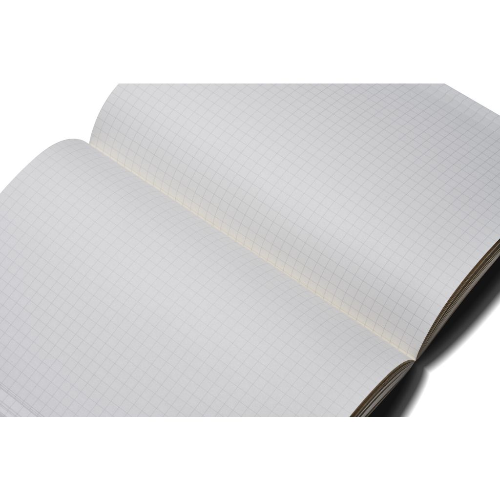 Zequenz Classic 360 - The Color Collection - Flexible Roll-Up Journal Olive Cover - Squared A5 (14.5 x 21 cm) - Cream Coloured Paper - 80 GSM - Notebook of 100 Sheets