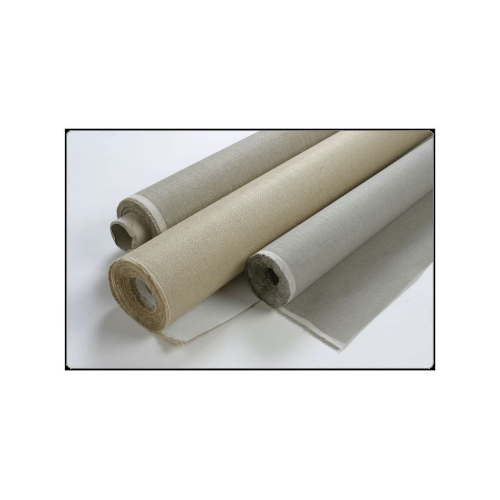 Art Essentials Primed Artists' Polycotton Canvas Roll - 500 Series - Medium Grain - 300 GSM / 10.5 Oz - 210 cm by 10 Metres OR 82.68'' by 32.8 Feet