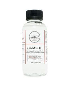 Gamblin Gamsol - Odorless Mineral Spirit - Bottle of 4.2 fl oz / 125 ML