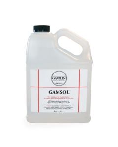 Gamblin Gamsol - Odorless Mineral Spirit - Can of 1 Gal / 3.76 L