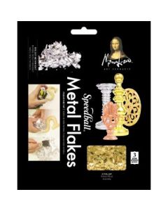 Speedball Monalisa Metal Leaf - Metal Flakes - Composition Gold - 3 GM