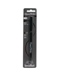 Speedball Elegant Writer - Permanent Calligraphy Marker - 1.3 MM - Chisel Tip - Black