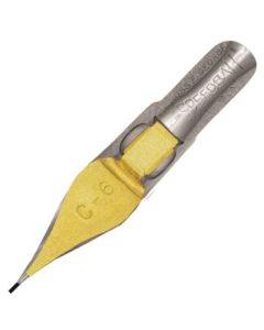 SpeedBall Broad Edge Right Handed Lettering Nibs - Type C (Flat) - Size C6