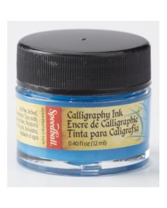 Speedball Super Pigmented Acrylic Drawing Ink Indigo Blue - Bottle of 0.41 Oz / 12 ML