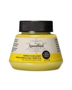 Speedball Super Pigmented Acrylic Drawing Ink Primrose Yellow - Bottle of 2 Oz /  59.2 ML