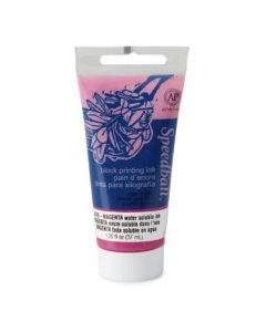 Speedball Water-Soluble Block Printing Ink Magenta - Tube of 1.25 Oz / 37 ML