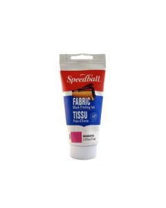 Speedball Fabric Block Printing Ink Magenta - Tube of 2.5 Oz / 75 ML