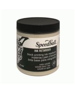 Speedball Water-Soluble Block Printing Ink Retarder - Jar of 8 Oz / 237 ML