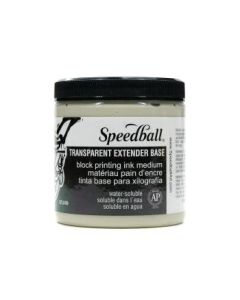 Speedball Water-Soluble Block Printing Ink Extender - Jar of 8 Oz / 237 ML