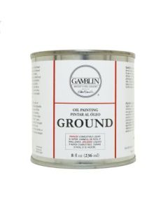 Gamblin Oil Painting Ground - Tin of 8 fl oz / 236 ML