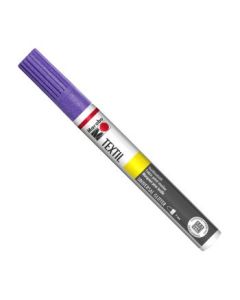 Marabu Textil Painter Glitter - Fabric Paint Marker - 3 MM - Lilac (537)