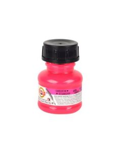 Koh-I-Noor Hardtmuth Coloured Drawing Ink - 20 GM Bottle - Fluorescent Pink