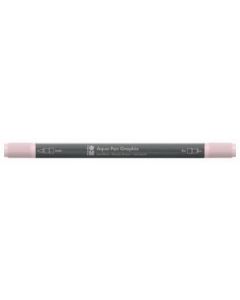 Marabu Aqua Pen Graphix Watercolour Felt Tip Pen - Dual Tip (Fine + Brush) - Rose Beige (029)