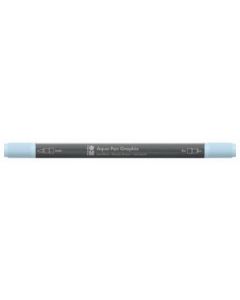 Marabu Aqua Pen Graphix Watercolour Felt Tip Pen - Dual Tip (Fine + Brush) - Aquamarine (255)