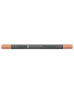 Marabu Aqua Pen Graphix Watercolour Felt Tip Pen - Dual Tip (Fine + Brush) - Caramel (294)