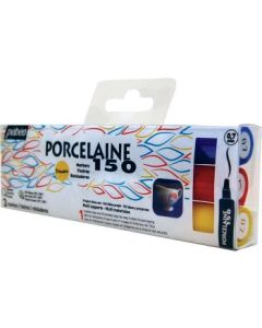 Pebeo Porcelaine 150 Paint Marker - Set of 3 Markers - Fine Tip (0.7 mm)