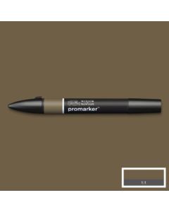 Winsor & Newton Promarker - Alcohol Based - Twin Tip Marker - Warm Grey 6 (WG6)