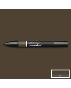 Winsor & Newton Promarker - Alcohol Based - Twin Tip Marker - Warm Grey 7 (WG7)