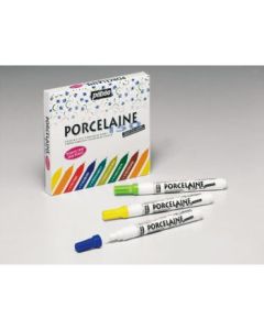 Pebeo Porcelaine 150 Paint Marker - Fine Tip (0.7 mm) - Assorted Set of 9 Colours